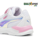 Puma X-Ray Bianco Rosa Scarpe Shoes Infant Bambina Sportive Running 396568 01