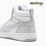 Puma Rebound V6 Bianco Grigio Scarpe Shoes Uomo Sportive Sneakers 392326 05