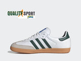 Adidas Samba OG Bianco Verde Scarpe Shoes Uomo Ragazzo Sportive Sneakers IE3437