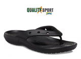 Crocs Classic Flip Nero Uomo Infradito Originale 207713 001 BLK