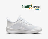 Nike Omni Multi Court Bianco Scarpe Ragazzo Donna Sportive Sneakers DM9027 100