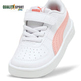 Puma Rickie AC Bianco Rosa Scarpe Infant Bambina Sportive Sneakers 384314 25