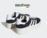 Adidas Gazelle Bold Nero Scarpe Shoes Donna Sportive Sneakers HQ6912