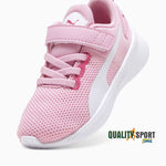 Puma Flyer Runner Rosa Bianco Scarpe Infant Bambino Sportive Running 192930 46