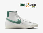 Nike Blazer Mid 77 Ki Bianco Verd Scarpe Ragazzo Sportive Sneakers FZ1158 100