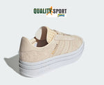 Adidas Gazelle Bold Beige Scarpe Shoes Donna Sportive Sneakers ID4380