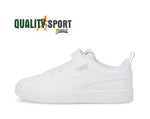 Puma Rickie Bianco Scarpe Shoes Bambino Bambina Sportive Sneakers 385836 01