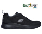 Skechers Air Dynamight Fast Brake Nero Scarpe Donna Sportive Running 12947 BBK