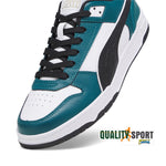 Puma RBD Game Low Bianco Verde Scarpe Shoes Uomo Sportive Sneakers 386373 21