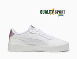 Puma Carina 2 Girlpower Bianco Scarpe Shoes Donna Sportive Sneakers 395095 01