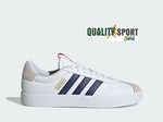 Adidas VL Court 3 Bianco Blu Scarpe Shoes Uomo Sportive Sneakers ID6287