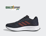 Adidas Duramo 10 Nero Rosso Scarpe Sportive Running Palestra HQ4129