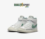 Nike Blazer Mid '77 Bianco Verde Scarpe Bambino Sportive Sneakers FZ1156 100