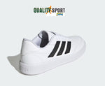 Adidas Courtblock Bianco Nero Scarpe Shoes Uomo Sportive Sneakers IF4033