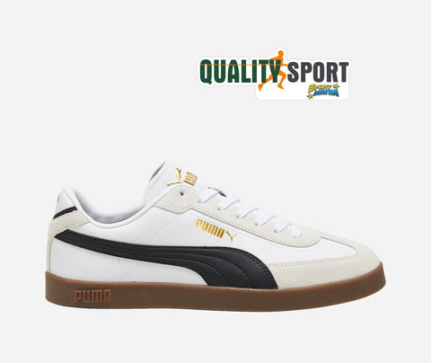 Puma Club II Era Bianco Nero Oro Scarpe Shoes Uomo Sportive Sneakers 397447 07