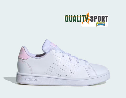 Adidas Advantage Bianco Rosa Scarpe Shoes Donna Sportive Sneakers IG4255