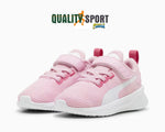 Puma Flyer Runner Rosa Bianco Scarpe Infant Bambino Sportive Running 192930 46