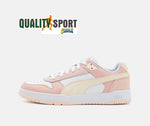 Puma RBD Game Low Bianco Rosa Scarpe Shoes Donna Sportive Sneakers 386373 30