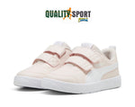 Puma Courtflex Rosa Pesca Scarpe Shoes Bambina Sportive Sneakers 397642 07