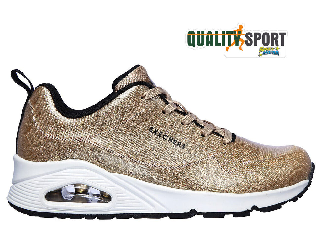 Scarpe skechers store uomo oro