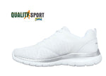 Skechers Bountiful Bianco Scarpe Donna Sportive Palestra Sneakers 12607 WSL