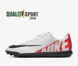 Nike Vapor 15 Club TF Mercurial Bianco Scarpe Uomo Sportive Calcetto DJ5968 600