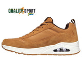 Skechers Uno Stacre Beige Scarpe Shoes Uomo Sportive Sneakers 52468 WSK