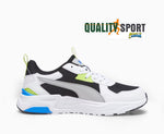 Puma Trinity Lite Bianco Nero Scarpe Shoes Uomo Sportive Sneakers 389292 13