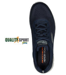 Skechers Track Broader Blu Scarpe Uomo Sportive Running Palestra 232698 NVY