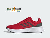 Adidas Galaxy 6 Rosso Nero Scarpe Uomo Sportive Running Palestra IE8132