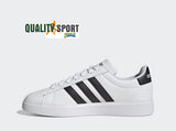 Adidas Grand Court Bianco Nero Scarpe Shoes Uomo Sportive Sneakers GW9195