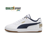 Puma Caven 2 Retro Club Bianco Blu Scarpe Shoes Uomo Sportive Sneakers 395082 01