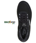 Skechers D'lux Walker 2 Nero Scarpe Donna Sportive Palestra Running 150095 BKW