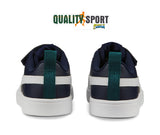 Puma Rickie Blu Bianco Scarpe Shoes Bambino Sportive Sneakers 385836 07