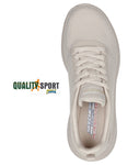 Skechers Bobs Squad Carne Scarpe Donna Sportive Palestra Sneakers 117209 NUDE