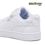 Puma Caven 2.0 Bianco Scarpe Shoes Bambino Bambina Sportive Sneakers 393839 02