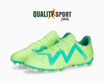 Puma Future Play FG/AG Giallo Verde Scarpe Uomo Sportive Calcio Soccer 107187 03
