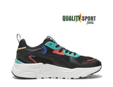 Puma Trinity Lite Nero Multicolor Scarpe Ragazzo Sportive Sneakers 395462 02