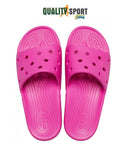 Crocs Classic Slide Fucsia Donna Ciabatta Originale 206121 6UB JUIC