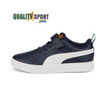 Puma Rickie Blu Bianco Scarpe Shoes Bambino Sportive Sneakers 385836 07