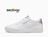 Puma Carina 2 Girlpower Bianco Scarpe Shoes Donna Sportive Sneakers 395095 01