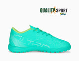 Puma Ultra Play TT Verde Menta Scarpe Bambino Sportive Calcetto Soccer 107236 03