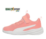 Puma Rickie Runner Rosa Scarpe Infant Bambina Sportive Sneakers 394934 03