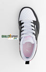 Puma Rebound V6 Bianco Nero Rosa Scarpe Bambina Sportive Sneakers 396742 13