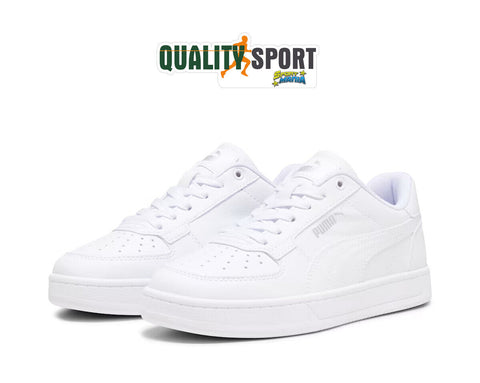 Puma Caven 2.0 Bianco Scarpe Shoes Ragazzo Donna Sportive Sneakers 393837 02