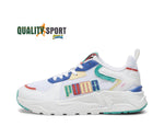 Puma Trinity Lite Bianco Multicolor Scarpe Ragazzo Sportive Sneakers 395462 01