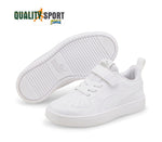 Puma Rickie Bianco Scarpe Shoes Bambino Bambina Sportive Sneakers 385836 01