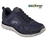 Skechers Track Scloric Blu Scarpe Shoes Uomo Sportive Palestra Running 52631 NVY