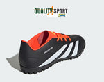 Adidas Predator Club Turf Nero Bianco Rosso Scarpe Uomo Calcetto Soccer IG7711