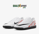 Nike Vapor 15 Club TF Mercurial Bianco Scarpe Uomo Sportive Calcetto DJ5968 600